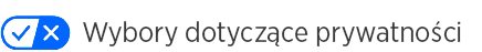 Ustawienia prywatności
