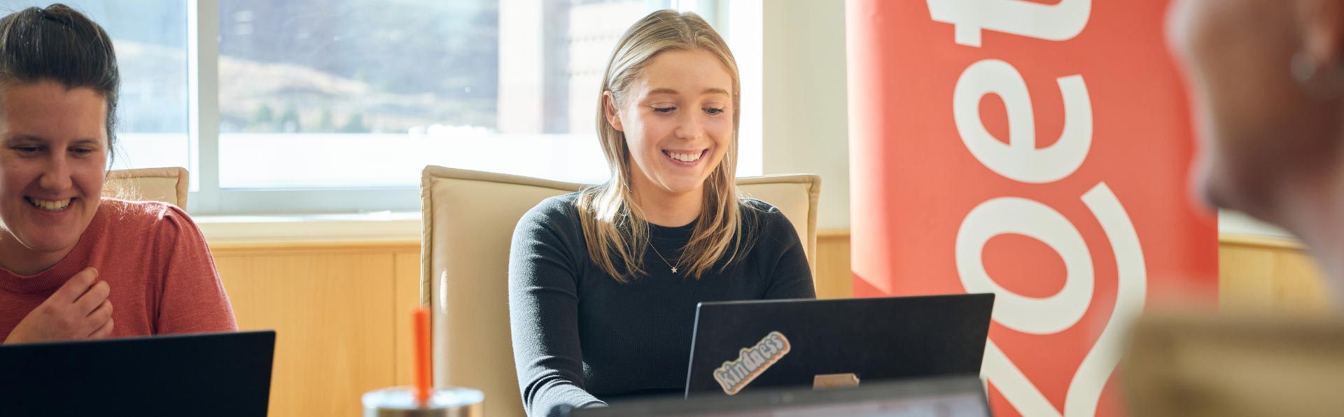 Zoetis colleague working on computer - Zoetis