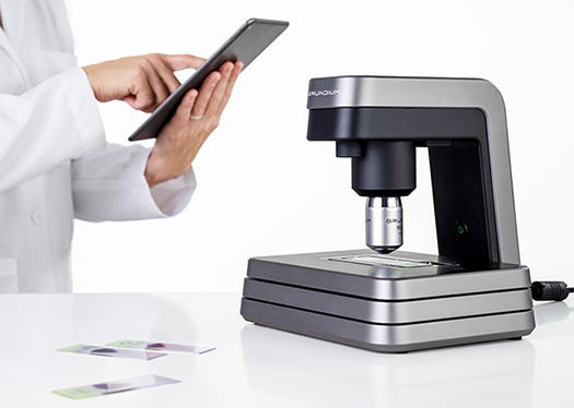 Vetscan Imagyst® and Scientist on tablet - Zoetis